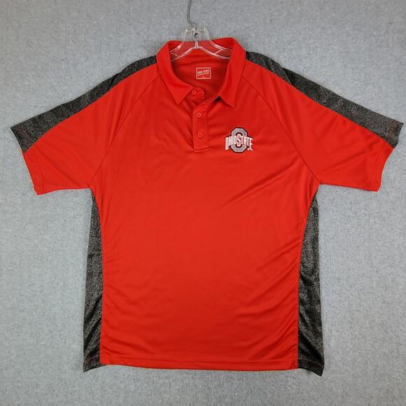 Ohio State Shirt Mens Size XL Polo Logo Authentic Apparel - Picture 1 of 9
